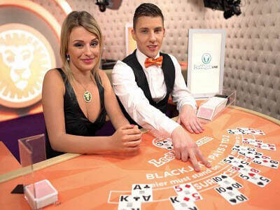 LeoVegas casino screenshot