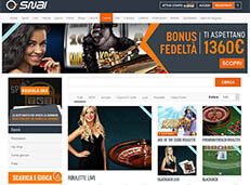 Snai casino screenshot