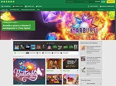 Unibet casino screenshot