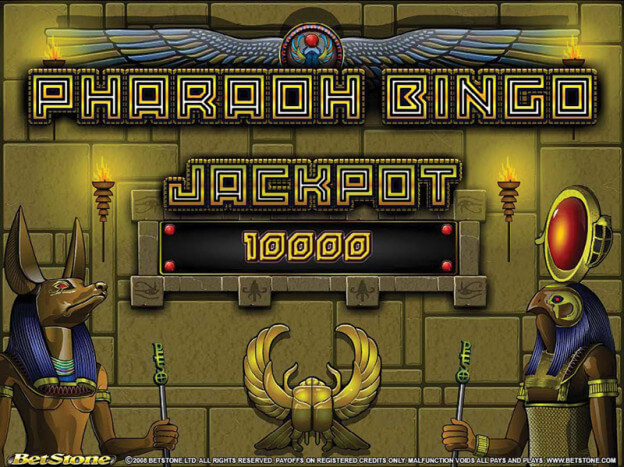 Pharaoh bingo gratuito demo