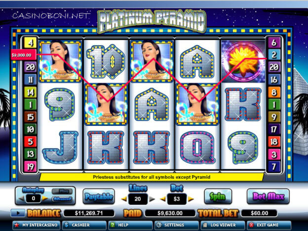 gioco demo Platinum Pyramid